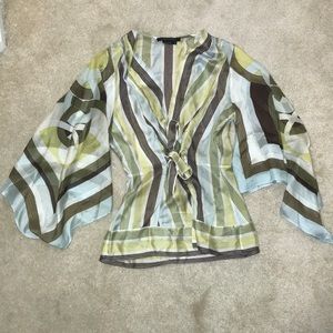 BCBG Stripped Blouse